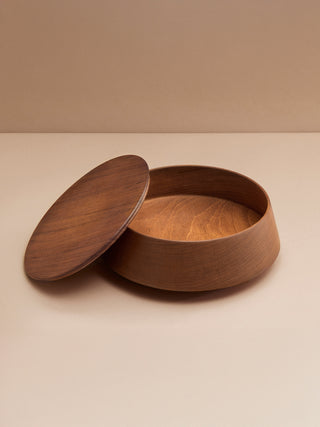 Large Wooden Bowl - Mahogany