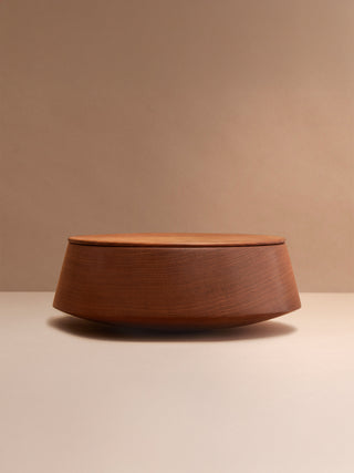 Large Wooden Bowl - Mahogany